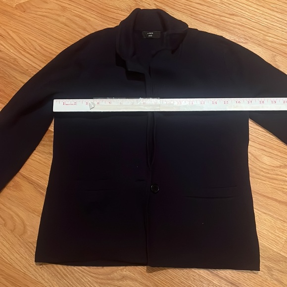 J Crew 365 Blue Button Blazer Jacket - Picture 4 of 7